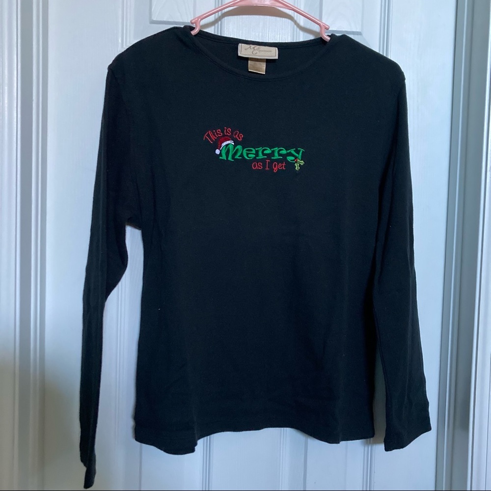 Black Christmas Tee